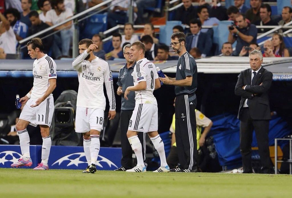 Bale, Kroos y Nacho